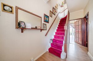 Entrance hall and stairway- click for photo gallery